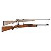Two Bolt Action Rifles -A) Weatherby Mark V Bolt Action Rifle