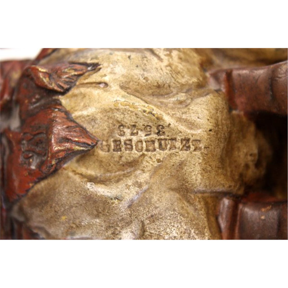 Cold patinated Vienna bronze with Bergman mark