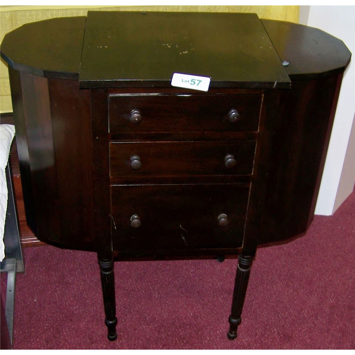 Vintage Sewing Table.