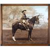 Large Buffalo Bill Hand Colored Photograph