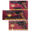 Three Boxed High Standard Semi-Automatic Target Pistols -A) High Standard Olympic Semi-Automatic Pis