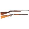 Two Winchester Lever Action Long Guns -A) Winchester Model 53 Lever Action Rifle