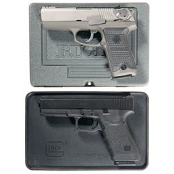 Two Cased Semi-Automatic Pistols -A) Ruger P94 Semi-Automatic Pistol