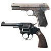 Two Colt Hand Guns -A) Colt Police Positive Double Action Revolver