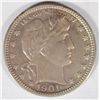 1901  Barber quarter  XF