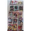 15 Pro Football Cards 1990 Rookie Richmond Webb, 1900 Rookie Tony Bennett, 1990 Rookie Reggie Rember