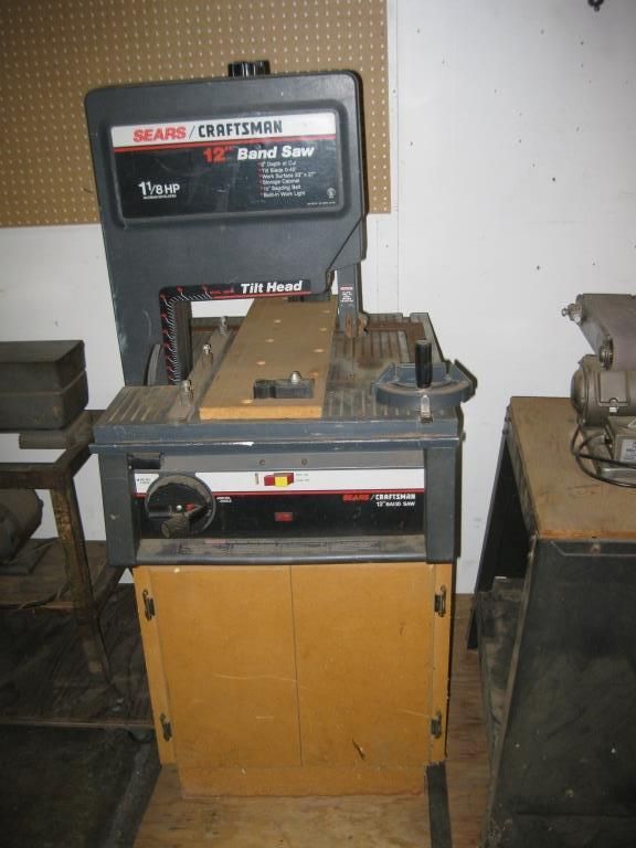 Sears craftsman 12 inch band saw.