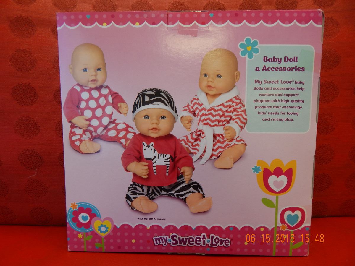 My Sweet Love Baby Doll & Accessories Live Bidding Only Rod