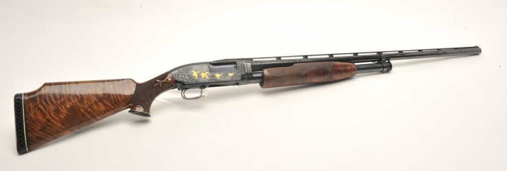 custom winchester model 12 trap pump action takedown shotgun 12