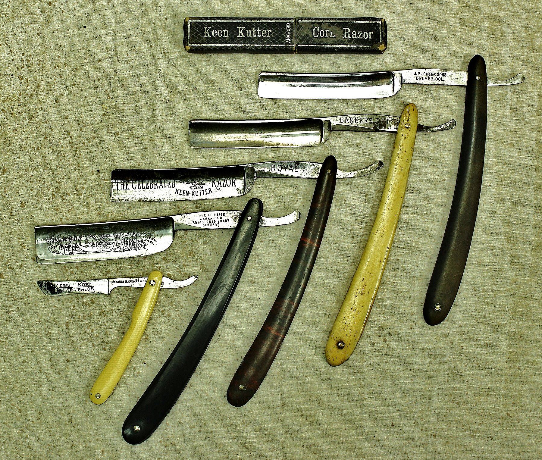 Group of Straight Razors