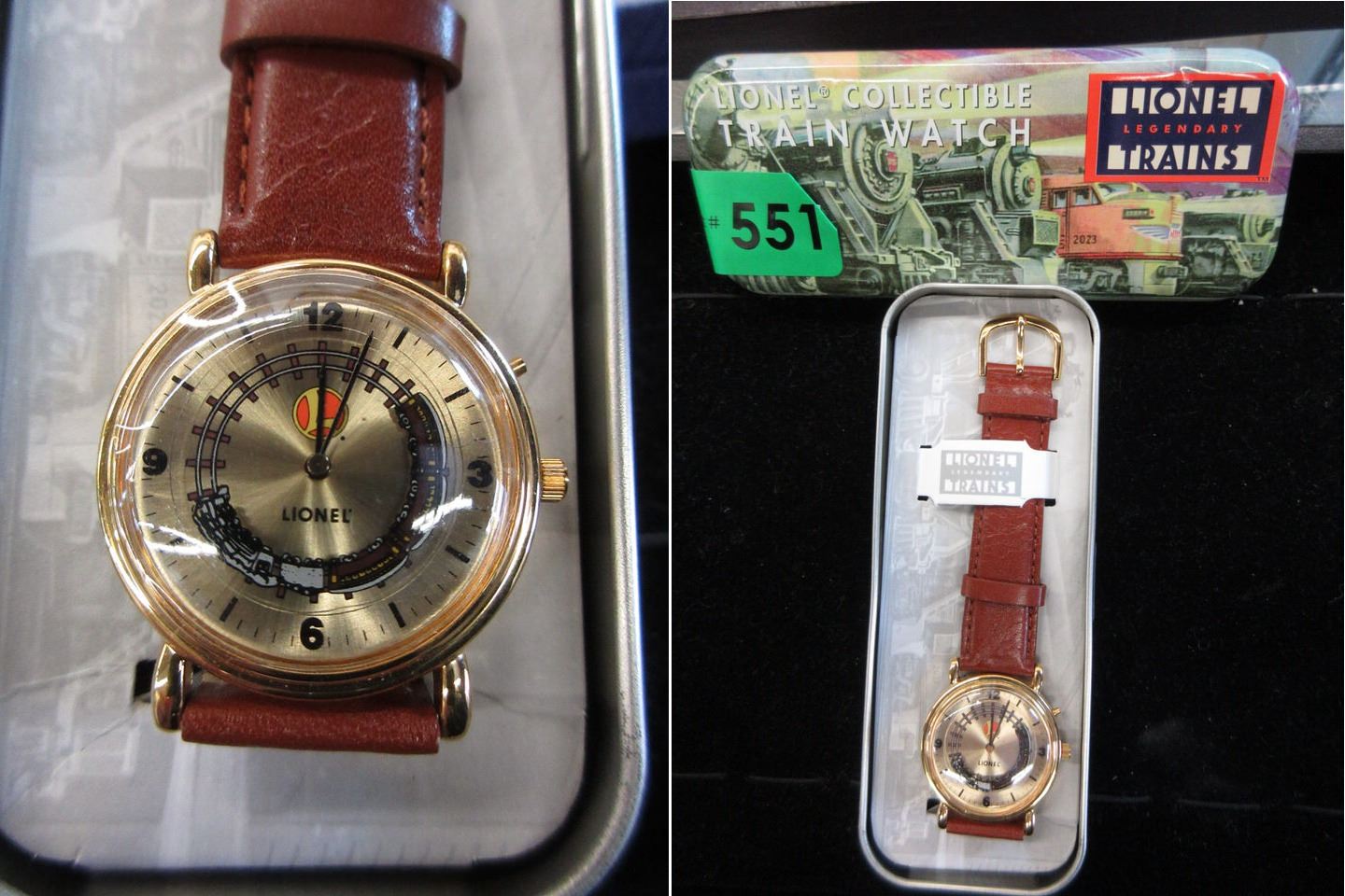 Lionel Collectible Train Watch Moving Train