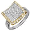 BRIDAL 1.25ctw ACA CERTIFIED DIAMOND RIGHT-HAND RING