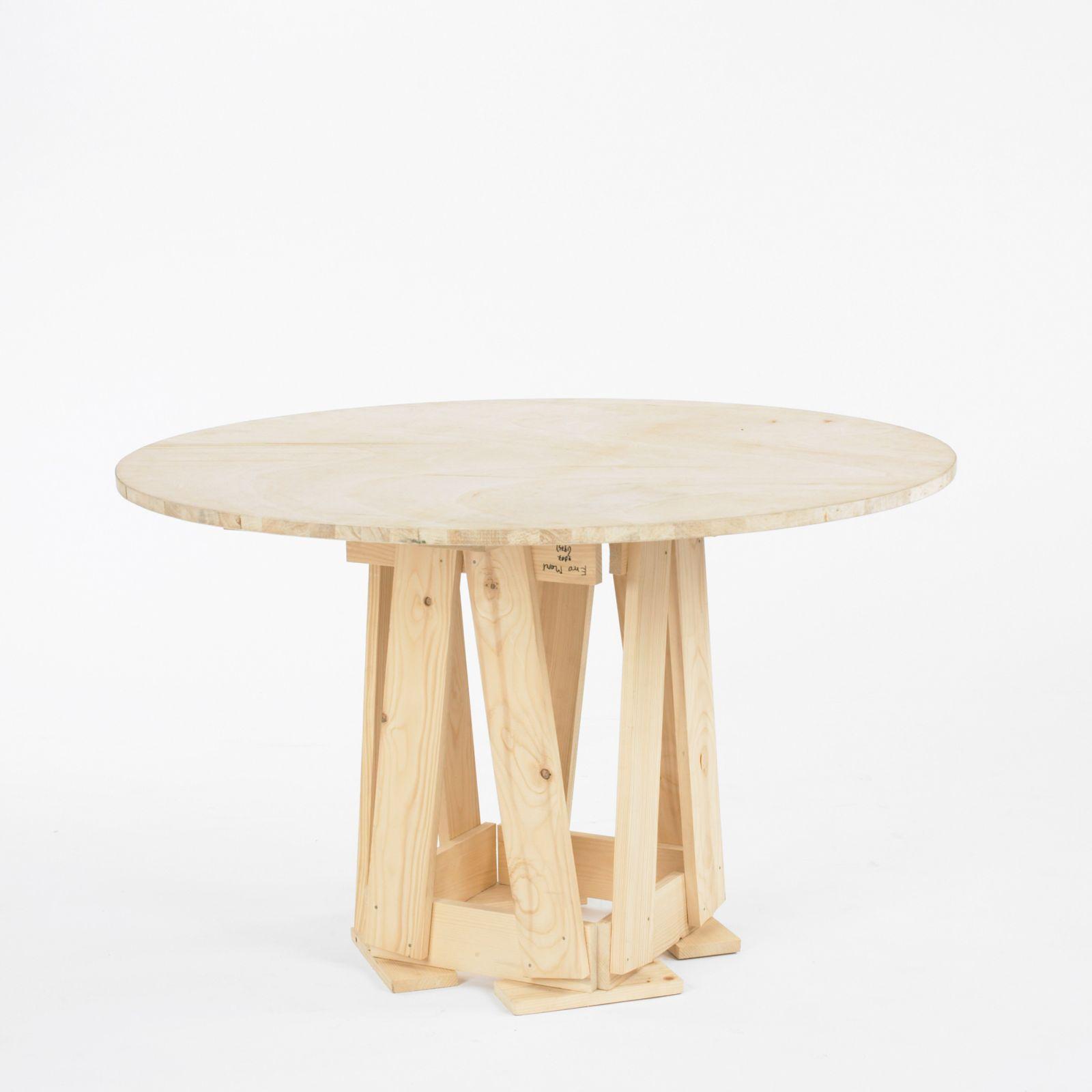 Enzo Mari Autoprogettazione dining table