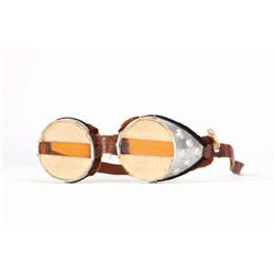 Original Amelia Earhart flight goggles worn during her historic 1932 solo transatlantic flight