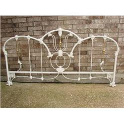 King Size Iron Headboard 