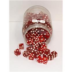 Container Of Numbered Sams Town Gambling Dice