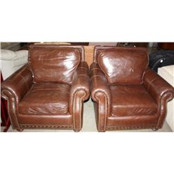 2 Leather Chairs