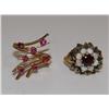 AAA Burmese Ruby Ring &amp; Garnet Ladies Ring