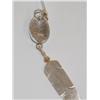 Image 3 : Authentic Navajo Sterling Tiger Eye & Feather Pend