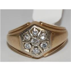 Diamonds Heavy Cluster Hand Made Ring