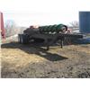 end dump trailer frame, salvage title
