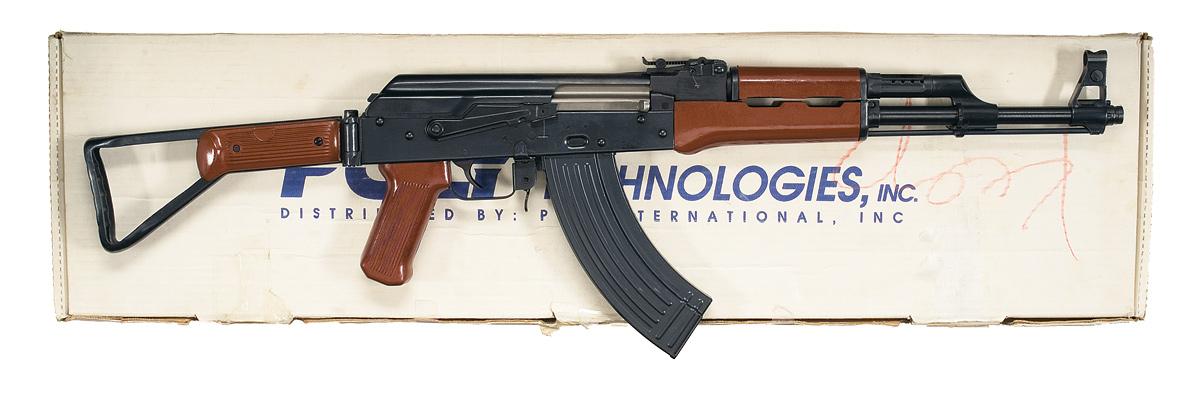Chinese Poly Tech Aks Side Folding Red Stock Assault