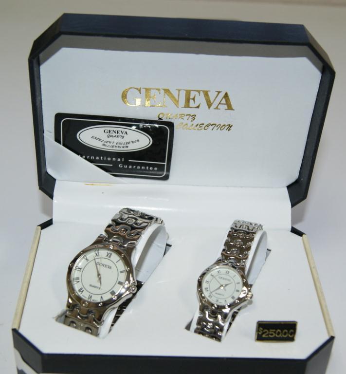 Geneva Watch Sets His & Hers Matching
