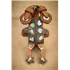 Navajo Mounted Gal Leg Spurs