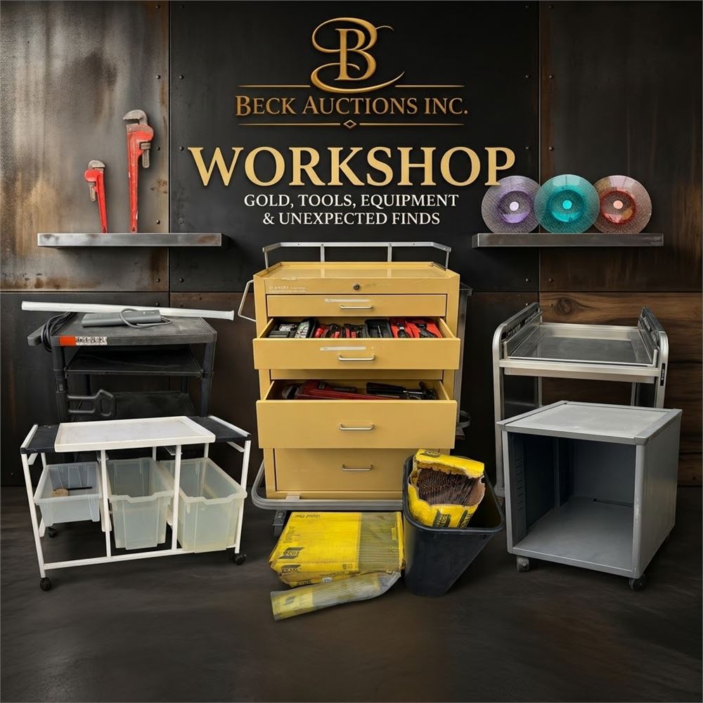 Workshop Gold: Tools, Equipment & Unexpected Finds In House Auction