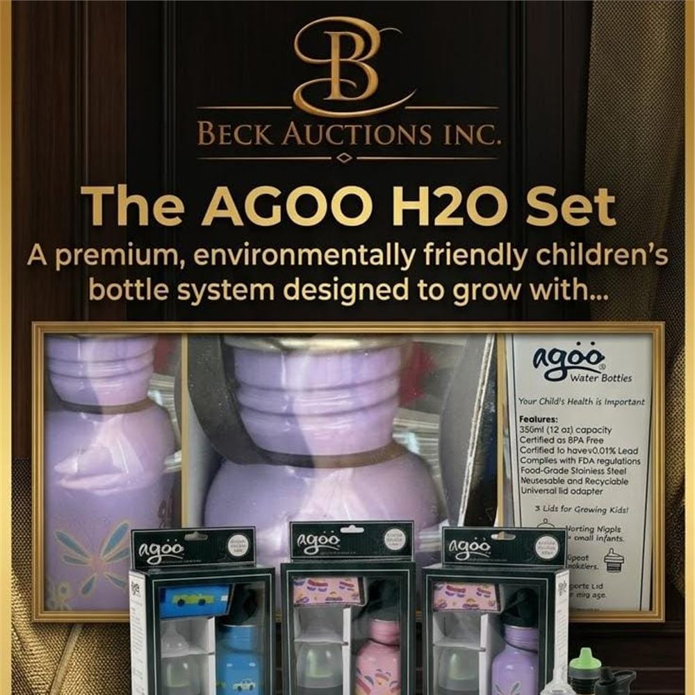 AGOO H2O Premium Children’s Stainless-Steel Gift Sets — Reseller & Bulk-Buy Opportunity