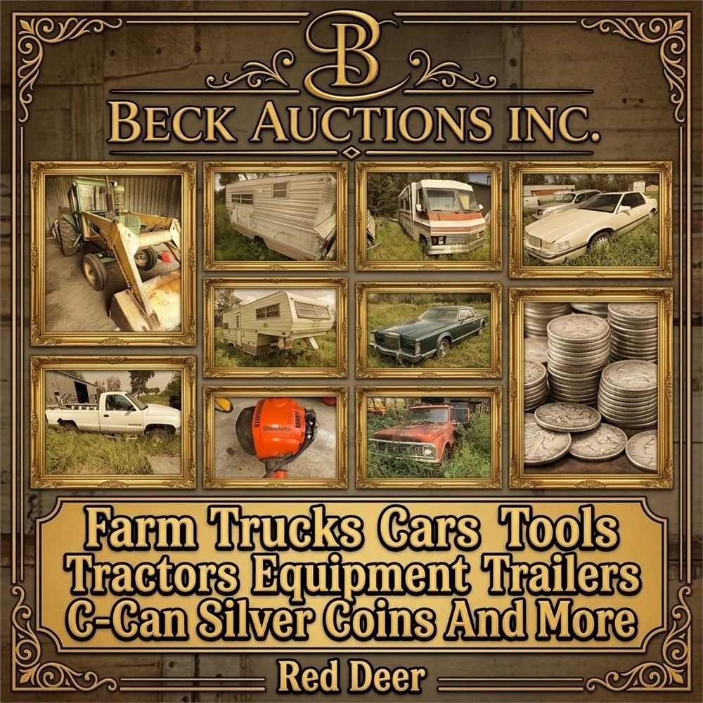 Farm Trucks Cars Tools Tractors Equipment Trailers C can Silver Coins and more