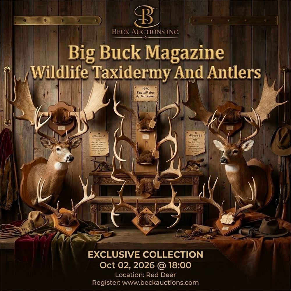 BIG BUCK MAGAZINE Wildlife taxidermy and antlers