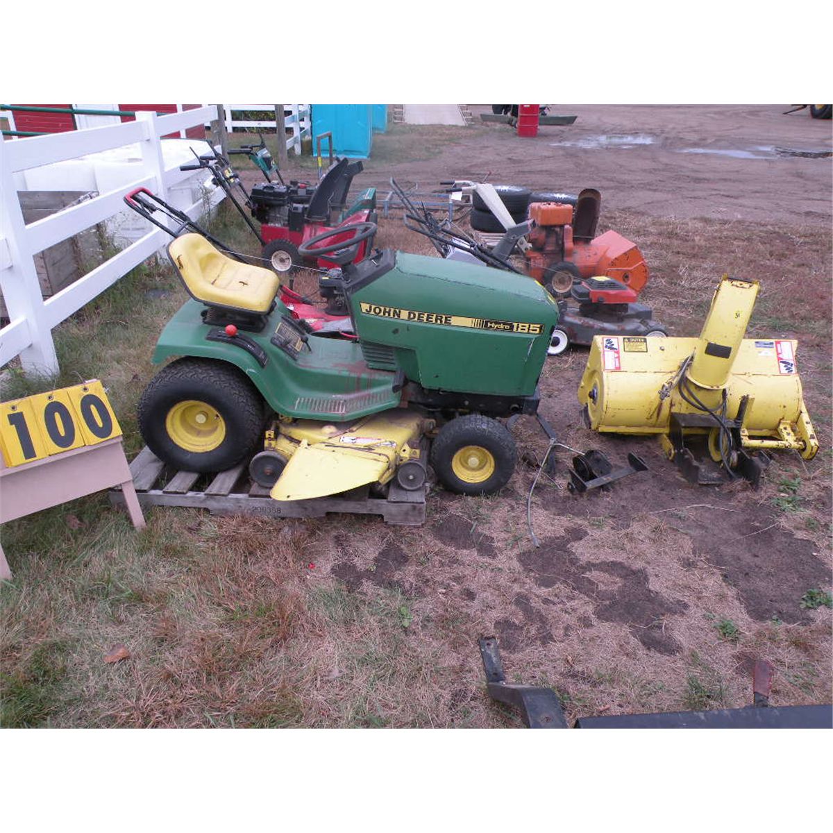 John Deere 185 Hydro W Mower Deck Er Does Not Run