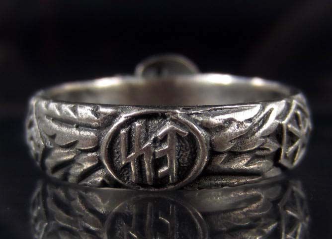Sterling Silver German Ss Wedding Ring
