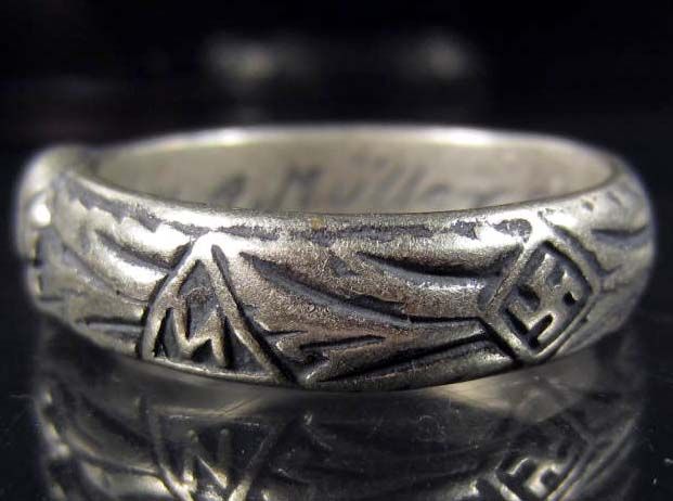 German Ss Wedding Ring Image 3 German Ss Wedding Ring