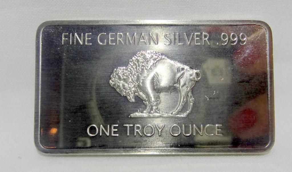 German Silver Bars _ Germania Mint 10 oz Silver Bar (New) – NFFO