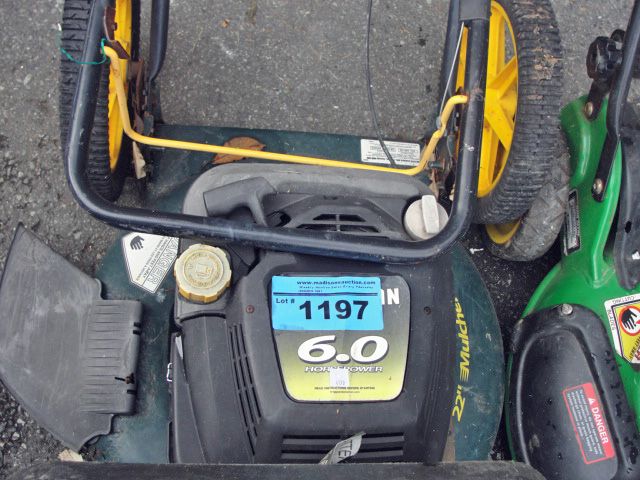 Craftsman 6hp Gas Lawn Mower Image 1 Craftsman 6hp Gas Lawn Mower