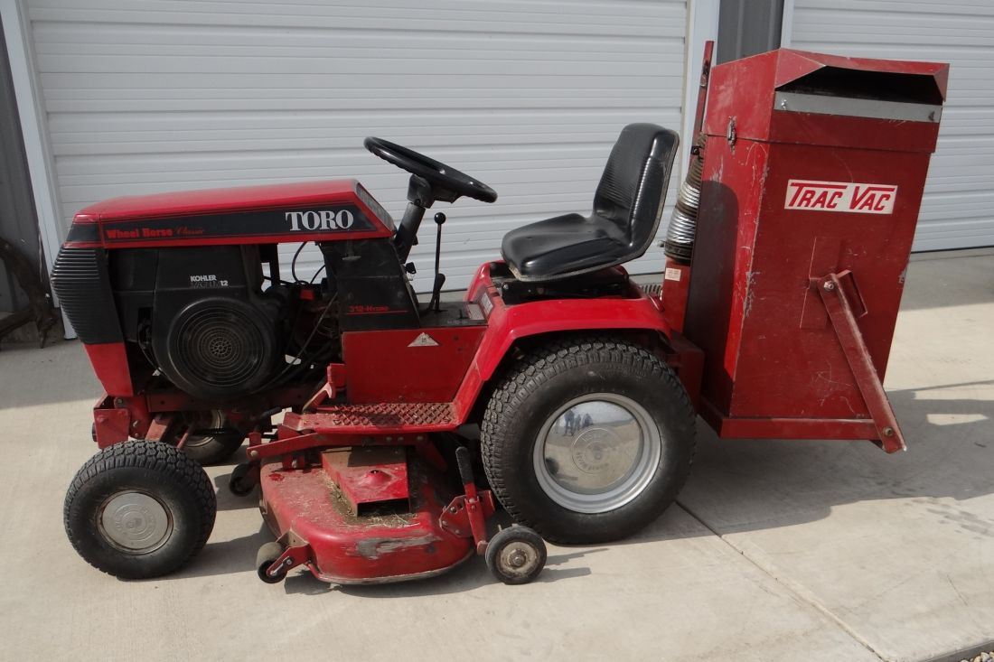 1990 Toro Wheel Horse Clic 312 Hydro Tractor 12 Hp 440 Actual Image 1 1990 Toro Wheel Horse Clic 312 Hydro Tractor 12 Hp