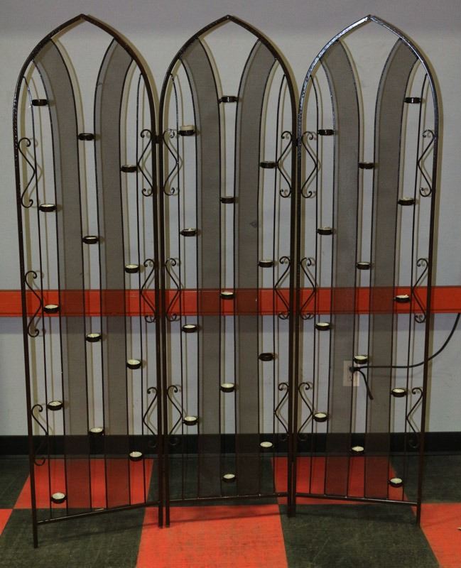 Room Divider Iron Candle Holder