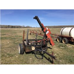 TRAIL TYPE HYDRAULIC POST POUNDER