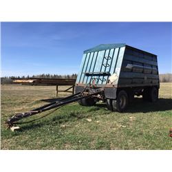 1985 UNIVISION 16 FT. GRAIN TRAILER