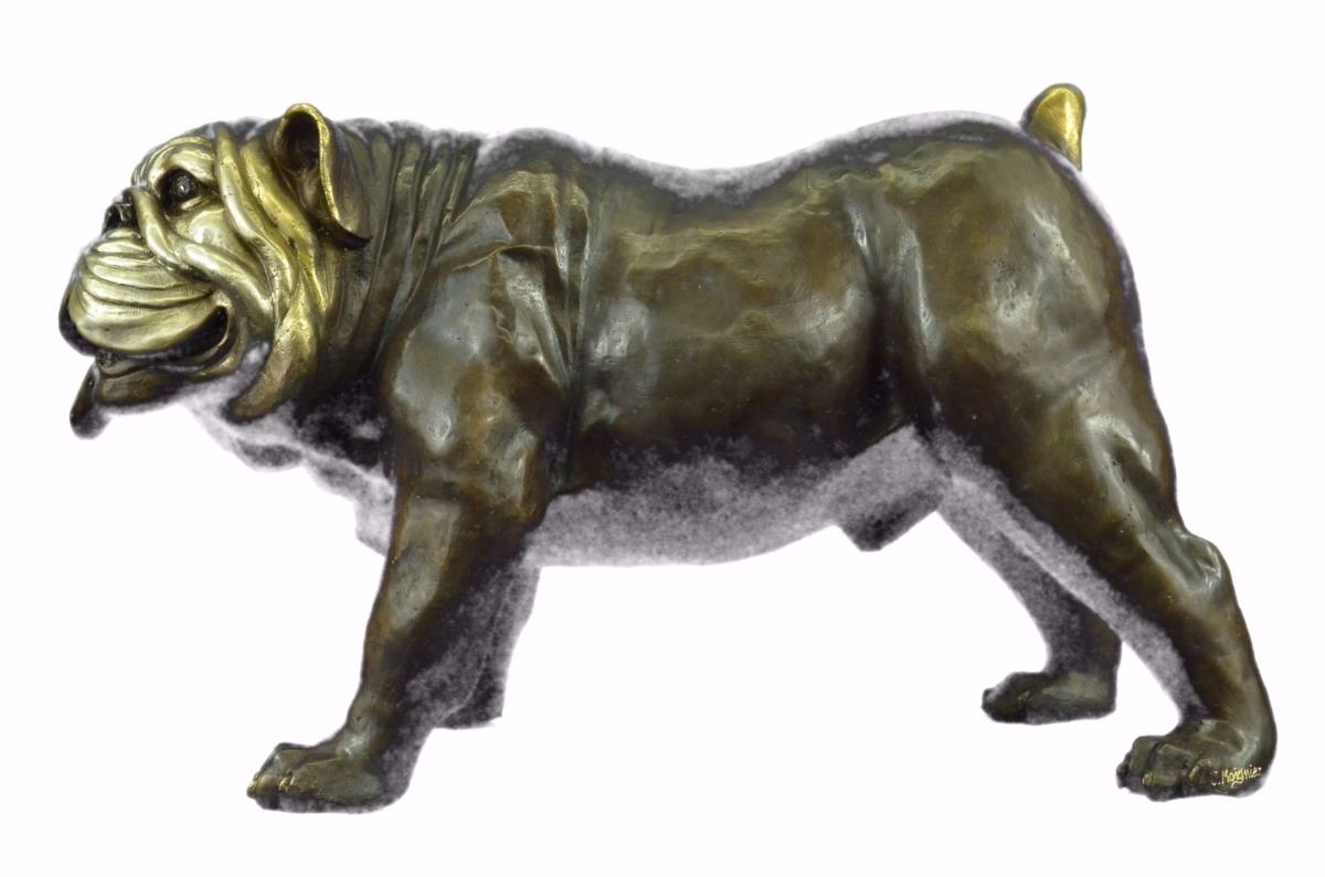 Life Size English Bulldog Bronze Sculpture Image 9 Life Size English Bulldog Bronze Sculpture