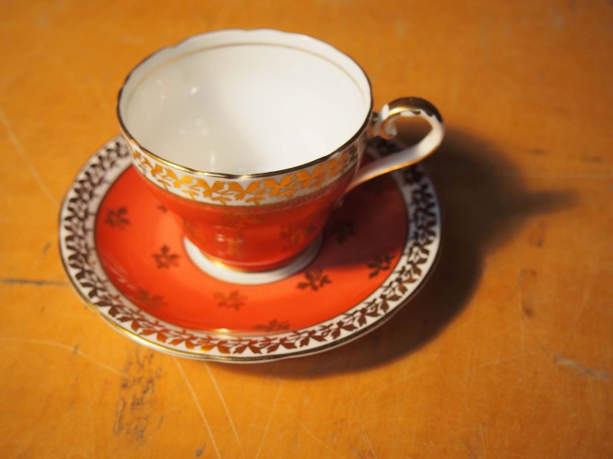 Aynsley England Bone China Cup Saucer Image 1 Aynsley England Bone China Cup Saucer