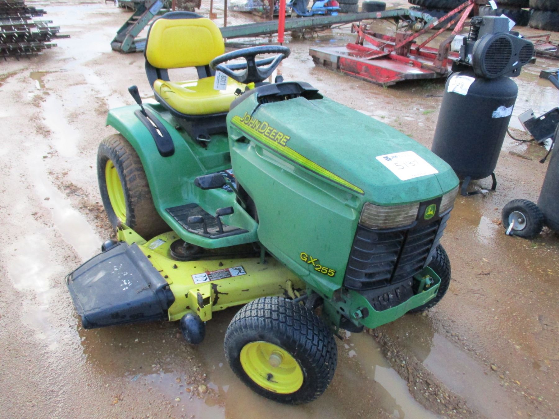 John Deere Gx255 Lawn Mower Vin Sn 120160 Gas Engine Image 1 John Deere Gx255 Lawn Mower Vin Sn 120160 Gas Engine