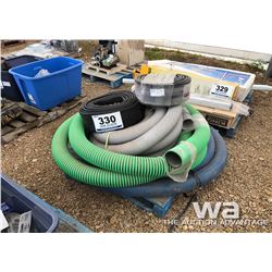 QUANTITY OF 4" SUCTION & DISCHARGE HOSE