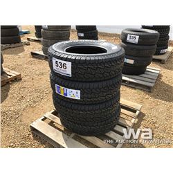 (4) KAPSEN LT265/70R17 10PLY TIRES