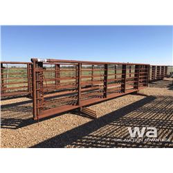 (5) FREESTANDING LIVESTOCK PANELS