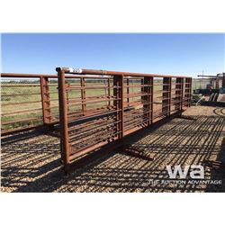 (5) FREESTANDING LIVESTOCK PANELS