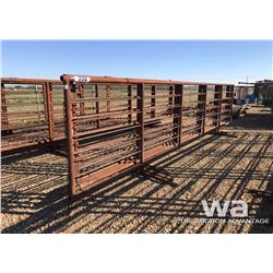 (5) FREESTANDING LIVESTOCK PANELS