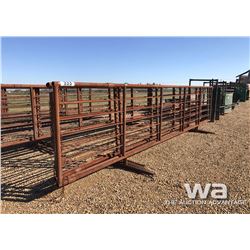 (4) FREESTANDING LIVESTOCK PANELS